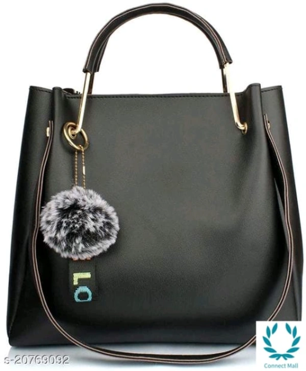 Women Black Hand-held Bag